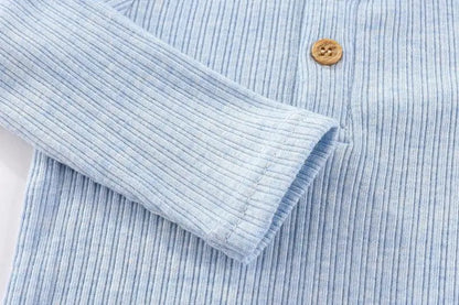 Kiddiezoom 3 Pcs Cotton Long Sleeve Baby Bodysuit