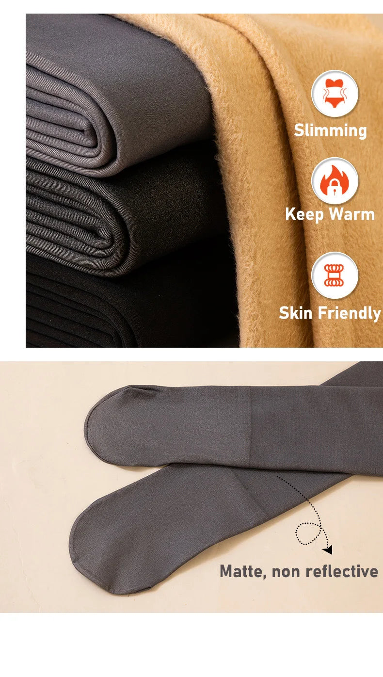 Women's Thermal Fleece Leggings for Winter Wear
