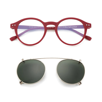 ZENOTTIC Clip-On Polarized Sunglasses for Women