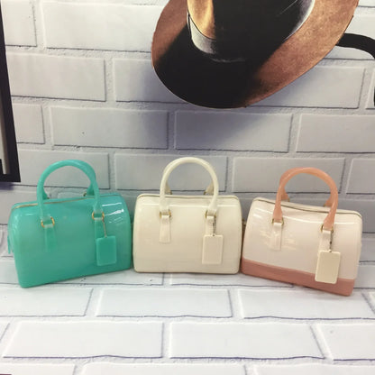 Jelly Bag Crossbody Pillow Bag in Macaron Colors