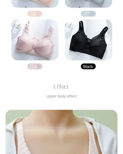 Front Button Nursing Bra for Comfortable Breastfeeding