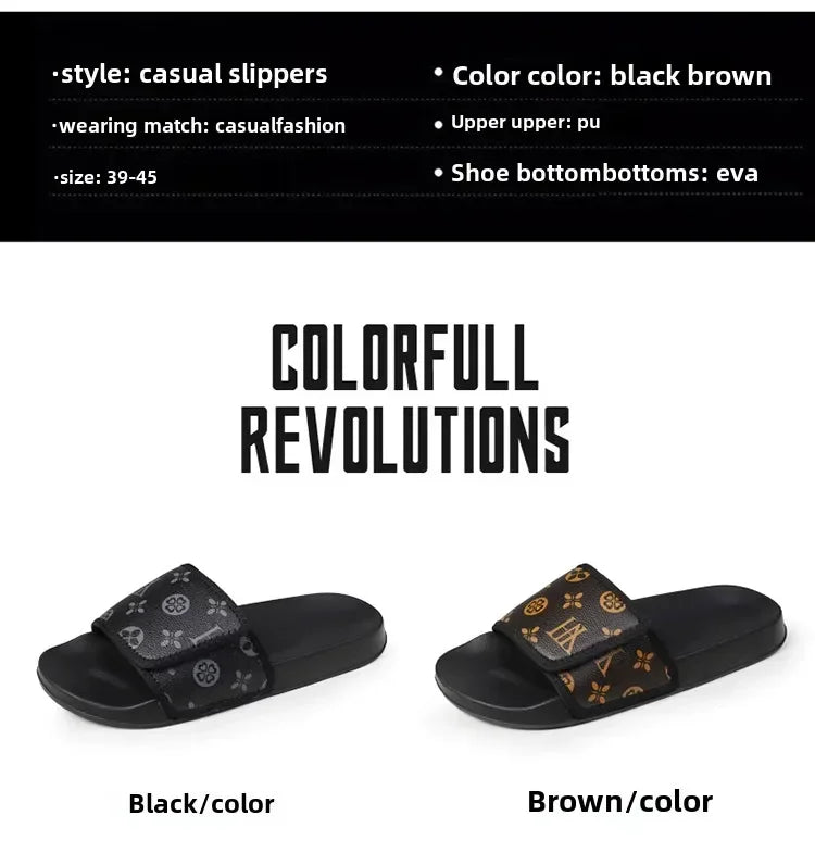 Men's Genuine Leather Summer Sandals