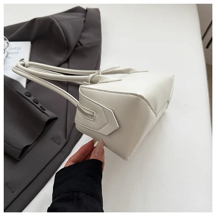 Vintage Cowhide Shoulder Bag for Women