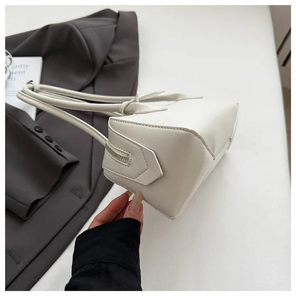 Vintage Cowhide Shoulder Bag for Women