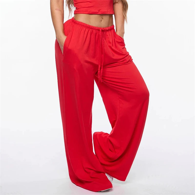 Flare Leggings for Women Casual Stretch Pants