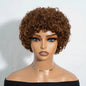 Brazilian Afro Puff Pixie Bob Wig 99J Natural Brown