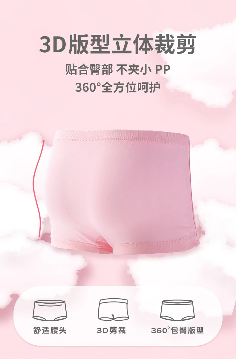 4PCS Paw Patrol Skye Cotton Girls Briefs