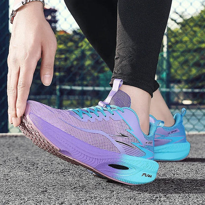 Men's Breathable Mesh Running Sneakers Black
