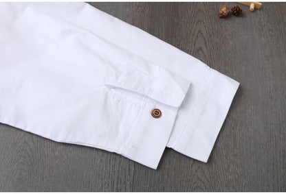 Women’s Loose White Cotton Embroidery Blouse