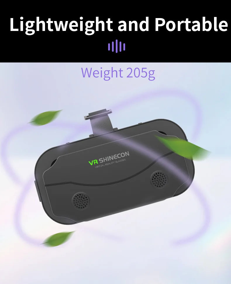 3D Virtual Reality Glasses Headset for Smartphones