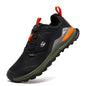 HOBIBEAR Hiking Sneakers Lace-Up Artificial Leather Shoes