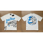 Mixed Emotion Cotton T-Shirt for Couples with Angel Print