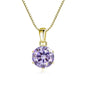 Moissanite Pendant Necklace 925 Sterling Silver Women