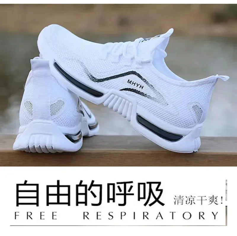 Men's Breathable Slip-On Sport Sneakers for Gym and Walking