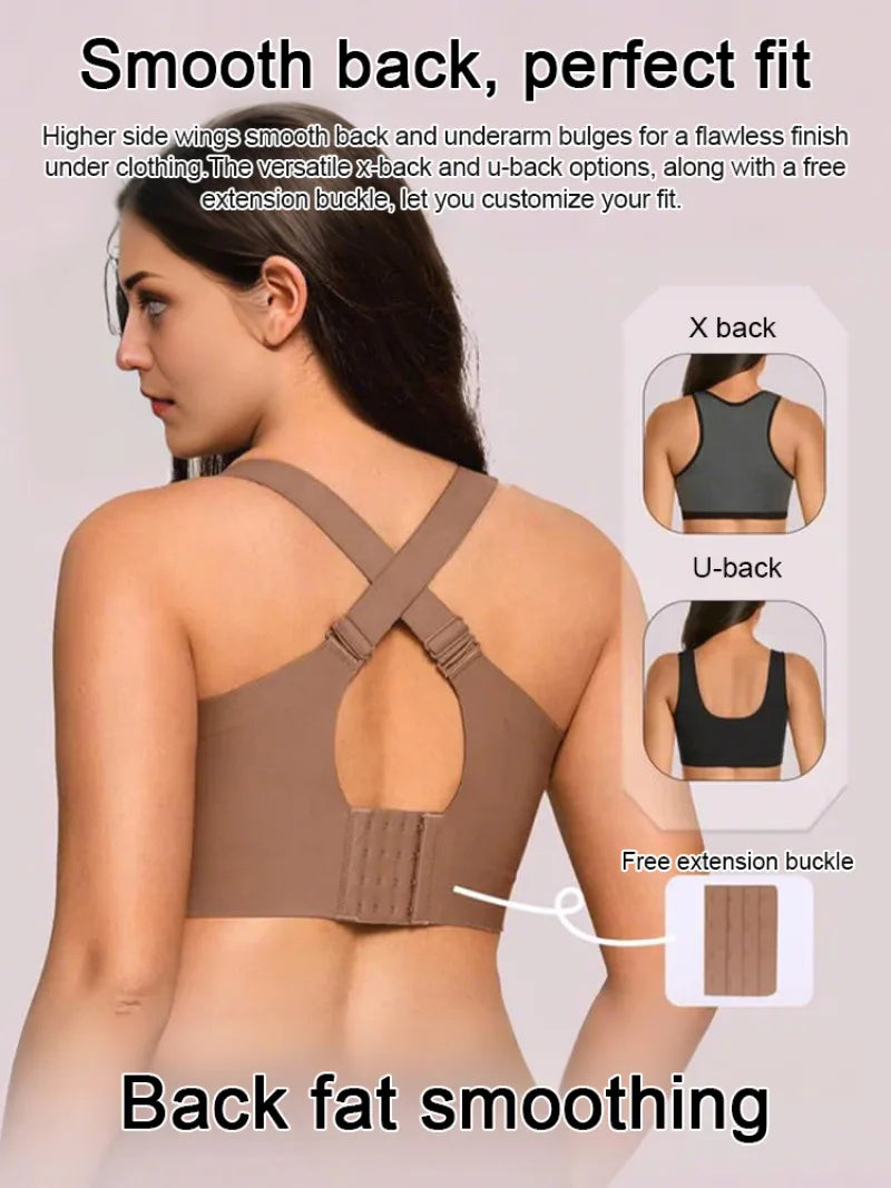 Wireless Push-Up Bra for Women, Soft Nylon Seamless Underwear
