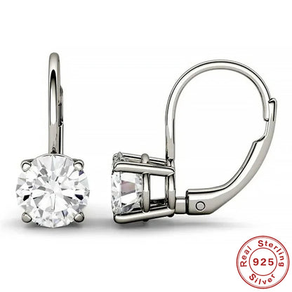 Canner Moissanite Stud Earrings 925 Sterling Silver