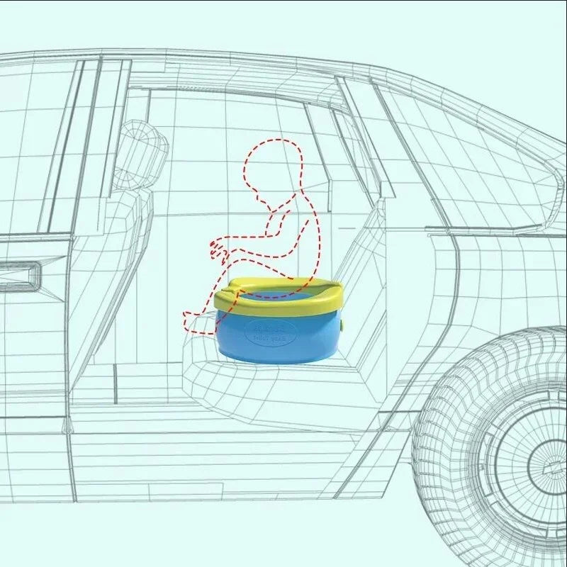 Folding Portable Baby Toilet Potty for Children