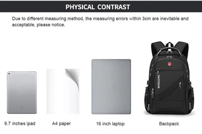 Waterproof Oxford Laptop Backpack for Travel and School