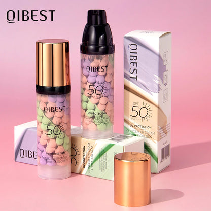 Qibest Three-Color Cream Concealer