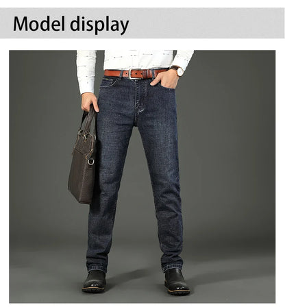 Wthinlee Men's Casual Straight Denim Jeans