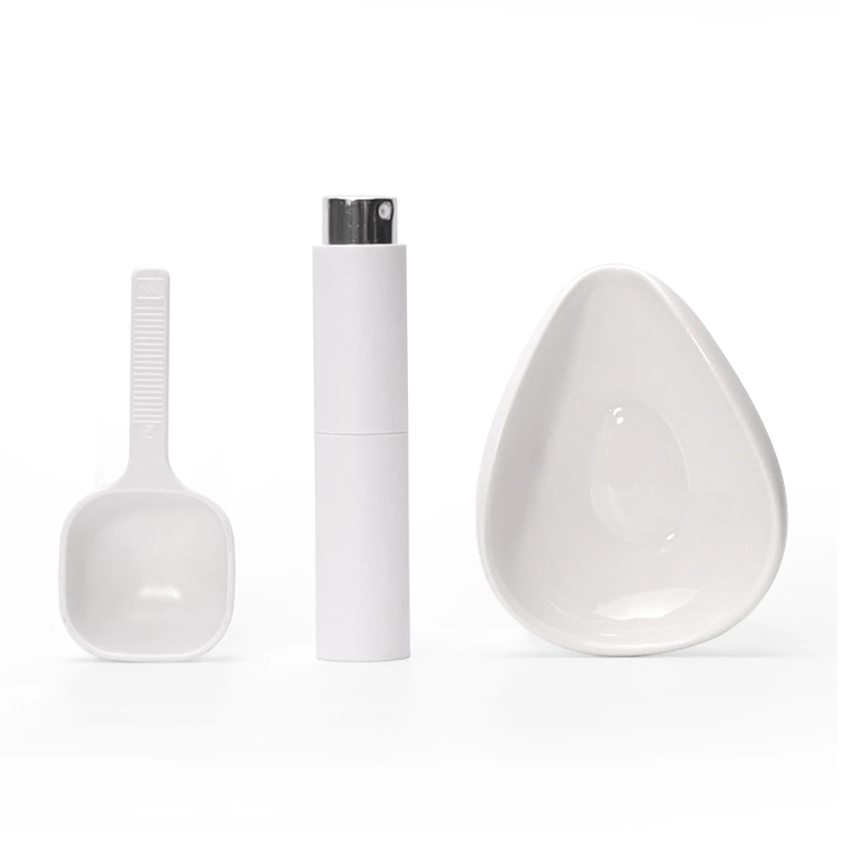 Leeseph Ceramic Coffee Bean Dosing Cup Set Black White