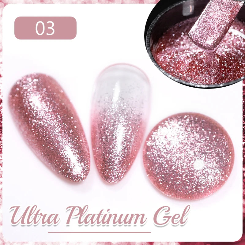 Clear 3D No Wipe Sculpture Gel Nail Polish 15ML
