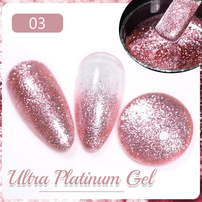 Clear 3D No Wipe Sculpture Gel Nail Polish 15ML