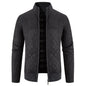 Men's Slim Fit Stand Collar Zipper Jacket