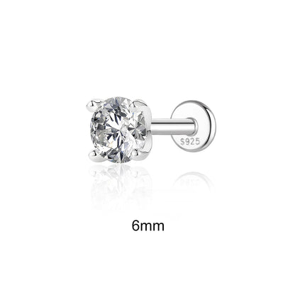 Canner Moissanite Stud Earrings 925 Sterling Silver