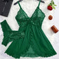 Summer Lace Thong Set Women’s Sexy Pajamas