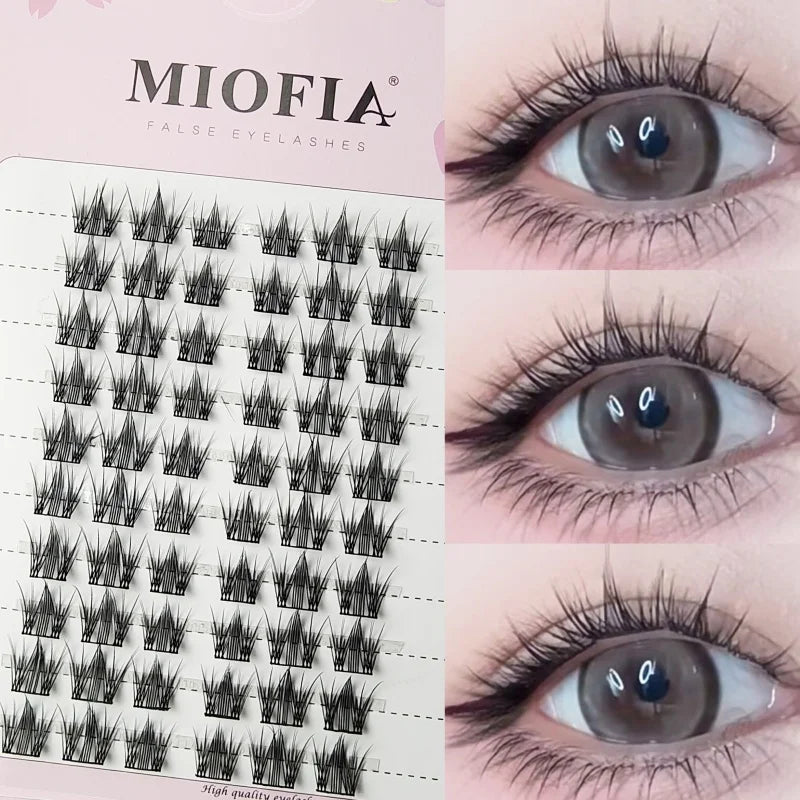 Individual Mink Eyelashes 60 Bundles Cluster Lashes