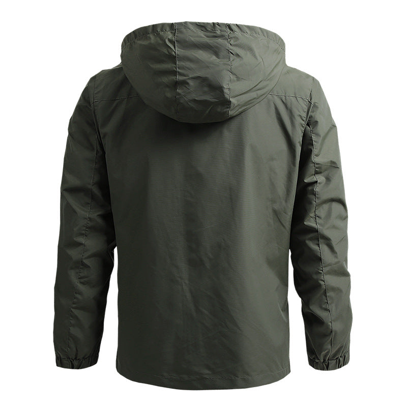 Men's Tactical Waterproof Windbreaker Jacket