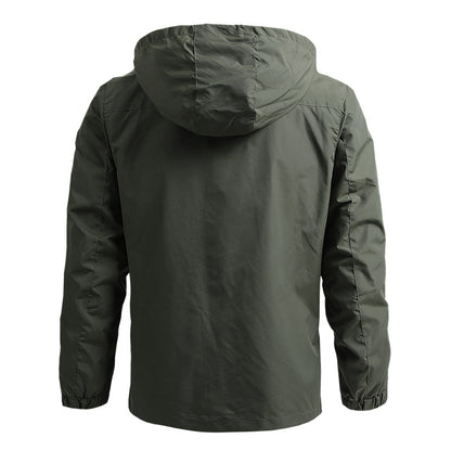 Men's Tactical Waterproof Windbreaker Jacket
