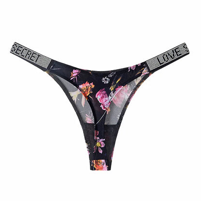 Low Waist G-String Panties for Women in Polyester