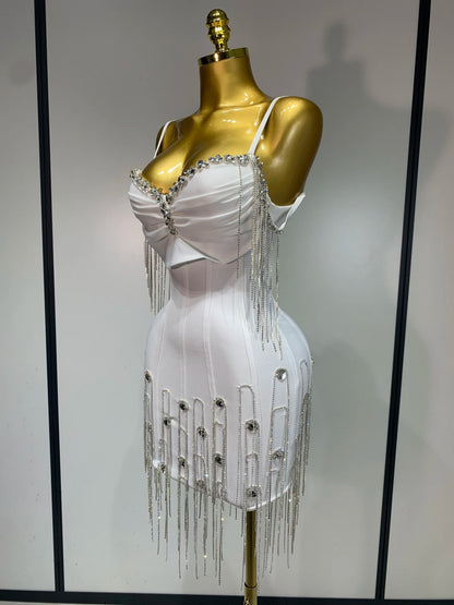 Backless Spaghetti Strap Bodycon Dress for Women