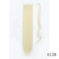 Long Straight Clip-in Ponytail Hair Extension Black