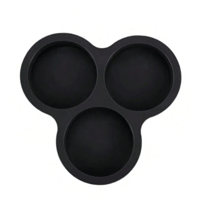 Silicone 3-Cavity Egg Mold for Air Fryer Baking