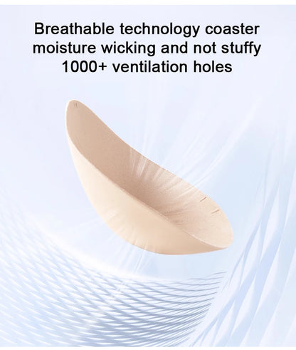 Wireless Push-Up Bra for Women, Soft Nylon Seamless Underwear