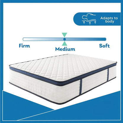 Queen Gel Memory Foam Hybrid Mattress