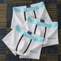 Cotton Boxer Shorts for Men 3Pcs Breathable Underwear