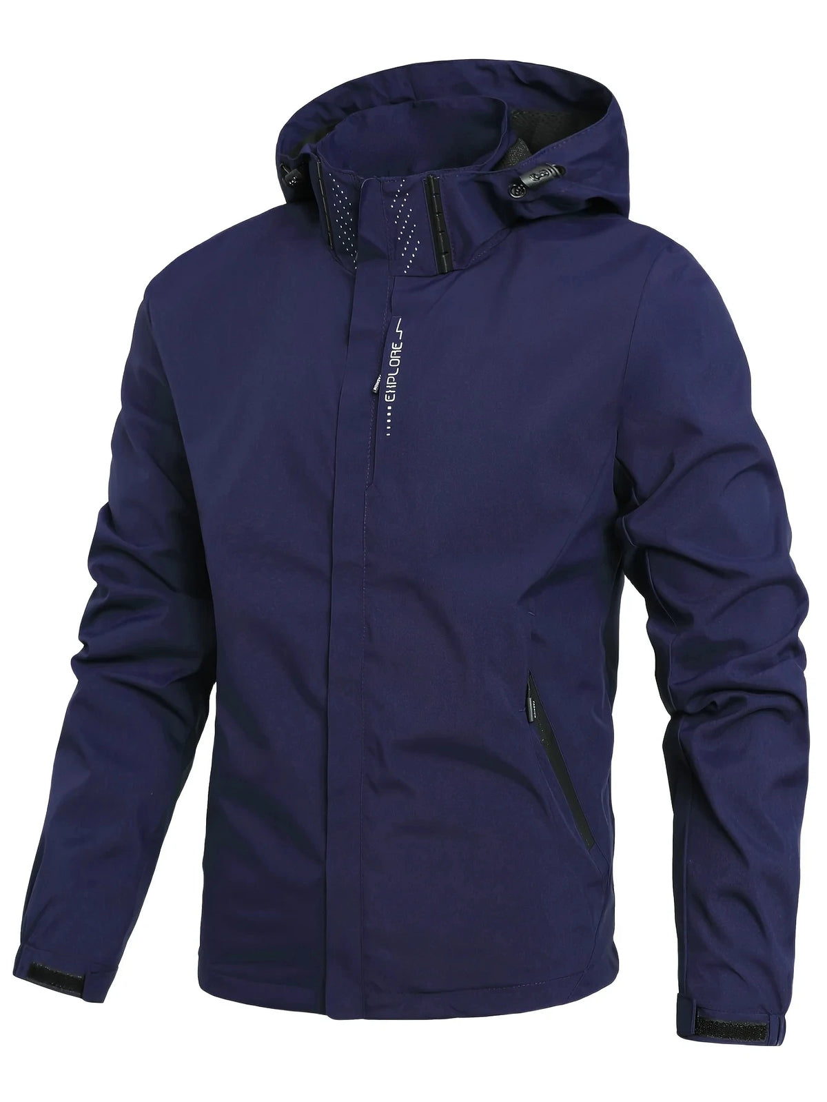 Men's Lightweight Waterproof Hooded Rain Jacket