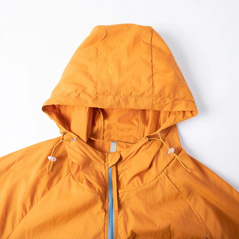 LNGXO Sun Protective Lightweight Jacket for Outdoor Sports
