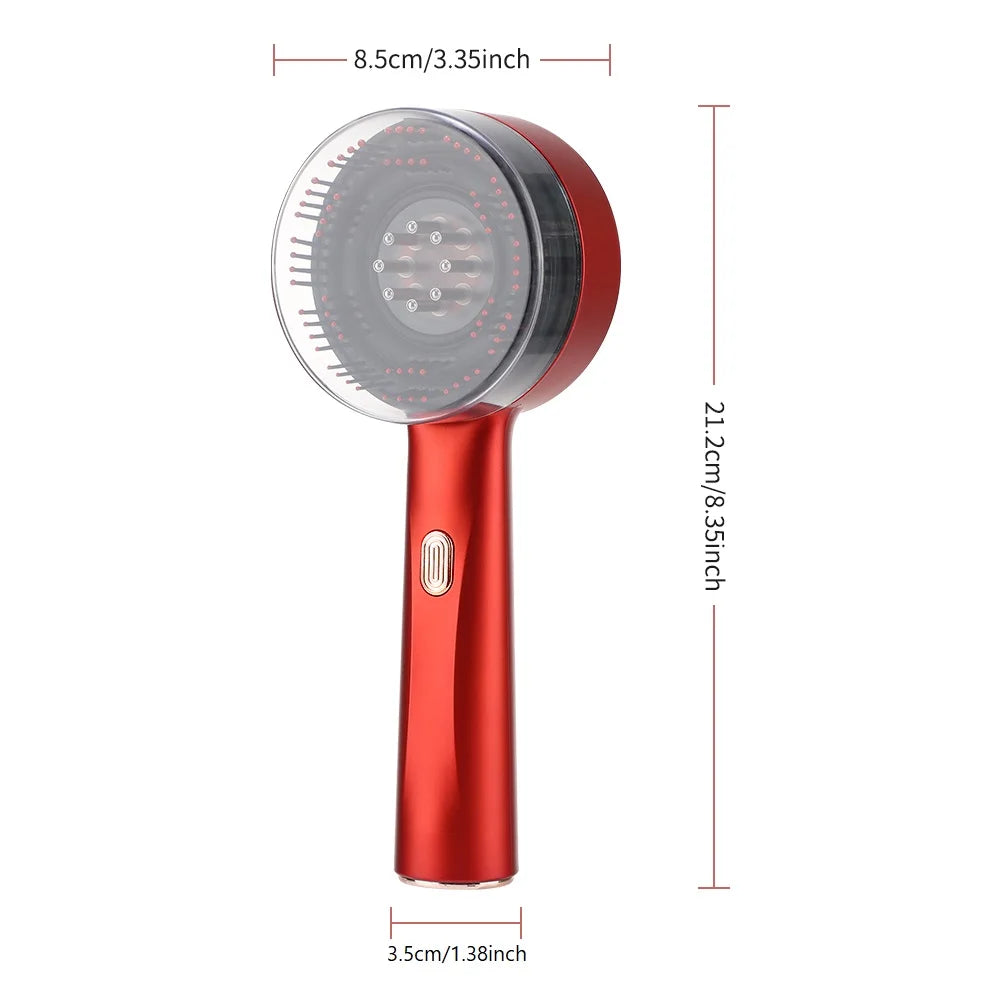 Modes Red Light Massage Comb with Liquid Applicator