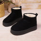 Sheepskin Wool Low-Cut Warm Comfortable Boots for Women