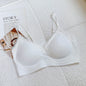 French Lace V Neck Seamless Wireless Bra S-XL