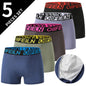 Men's Printed Fashion Boyshorts Plus Size Swim Trunks
