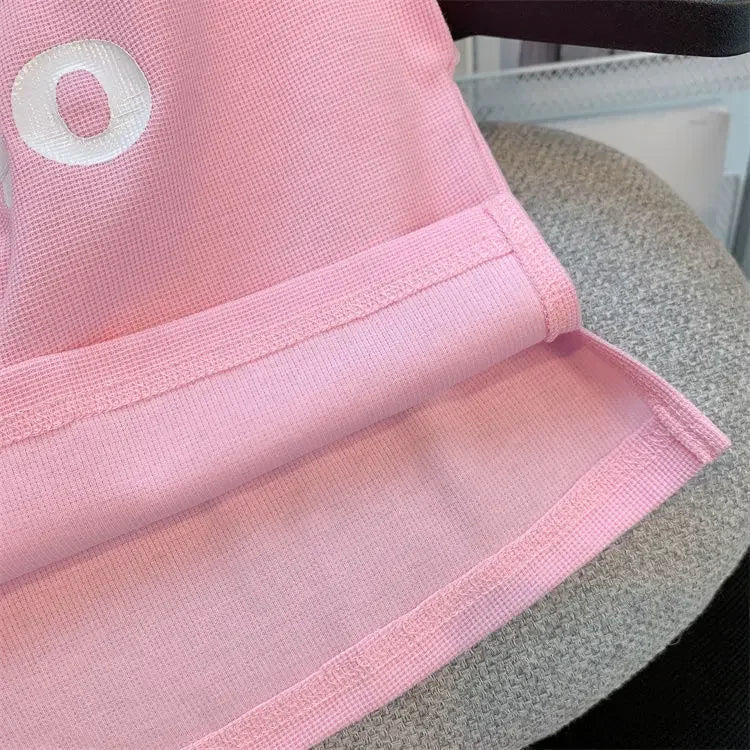 Summer Girls Clothing Set Letter Print T-Shirt and Shorts