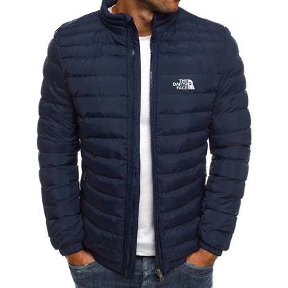 Men's Zipper Coat Slimming Warm Fashion Jacket