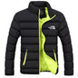 Men's Casual Printed Cotton Parka Jacket