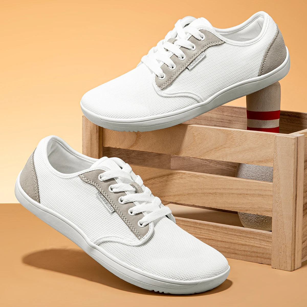 HOBIBEAR Minimalist Barefoot Shoes Unisex Mesh Sneakers